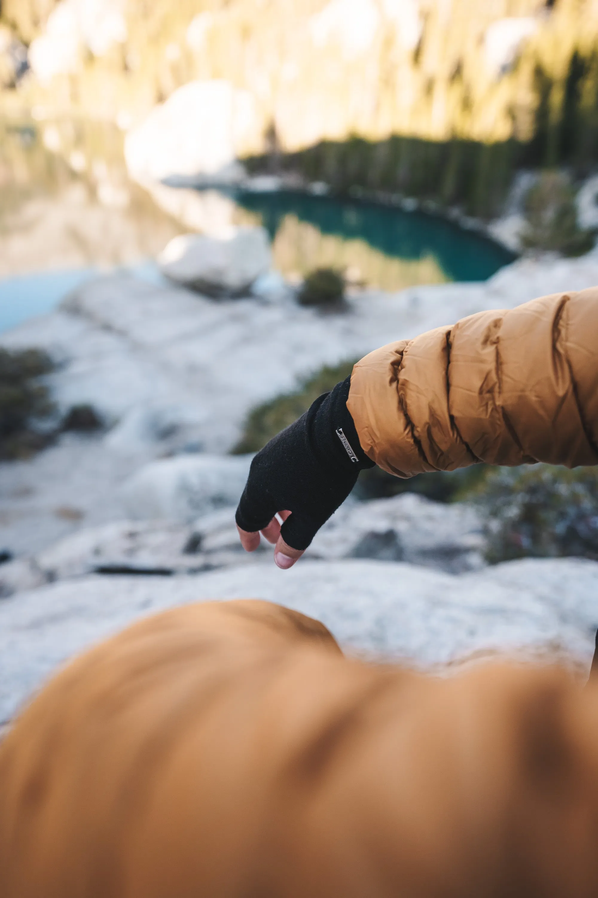 EBASGLOVES MERINO FINGERLESS GLOVES