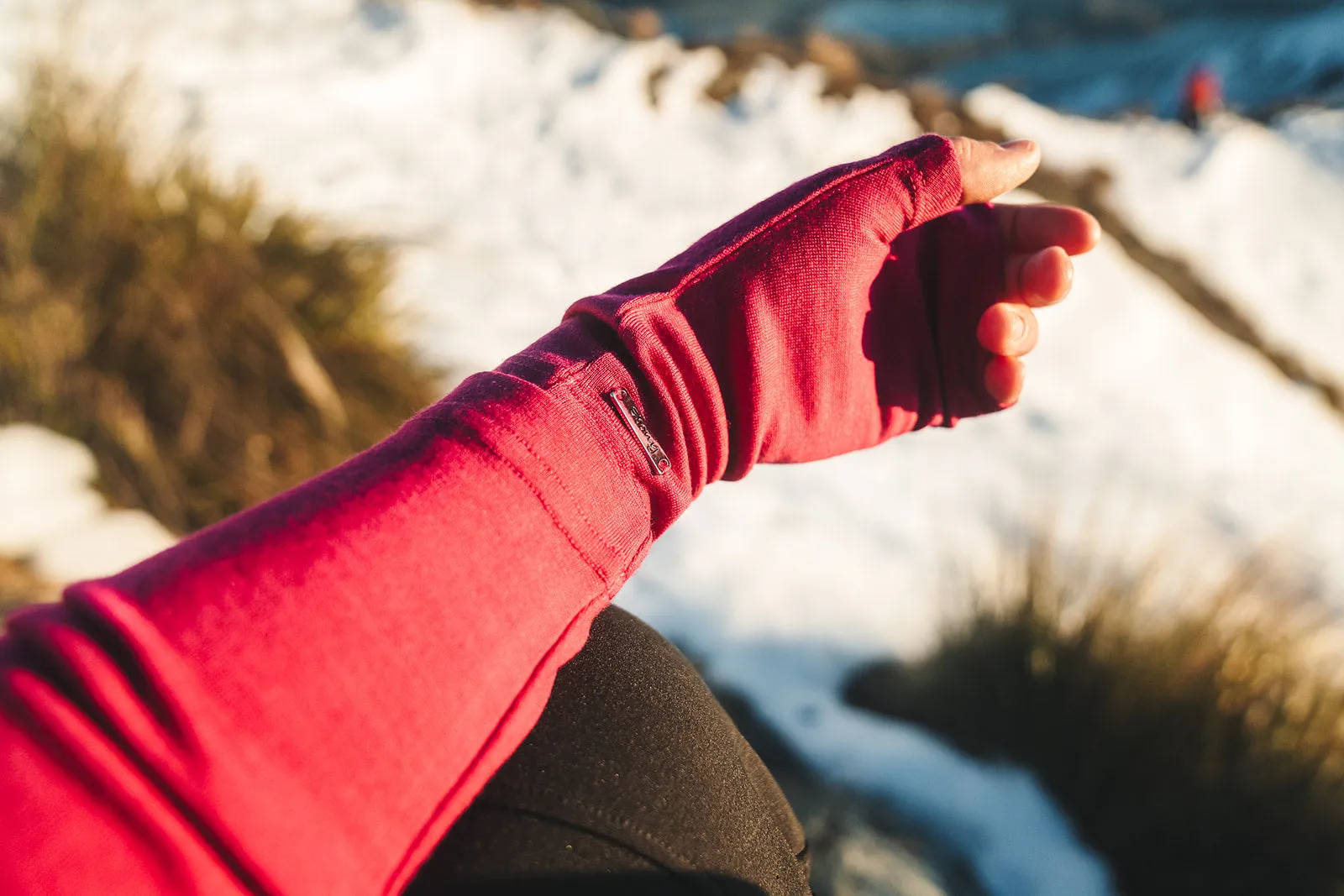 EBASGLOVES MERINO FINGERLESS GLOVES