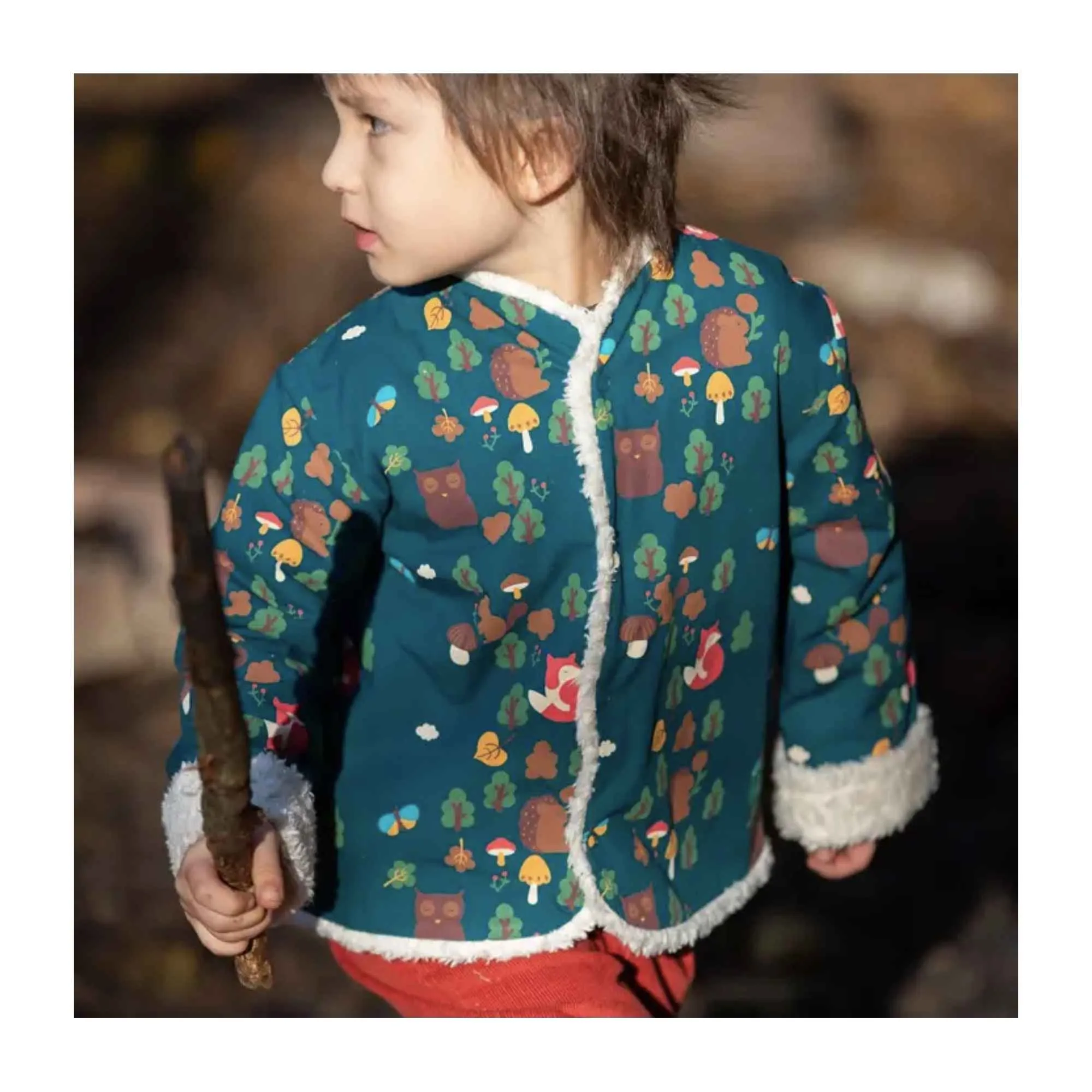 Enchanted Forest Reversible Cosy Jacket