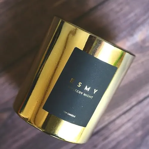 ESMY Soy Wax Scented Candle | 30 Hours Burn Time | Gold Jar | Non-Toxic, Long-Lasting, Premium Scented Candle for Home Decor, Gifting & Aromatherapy