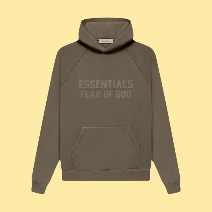 Essentials FW22 Hoodie - Wood