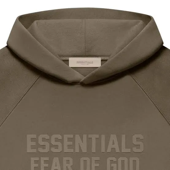 Essentials FW22 Hoodie - Wood