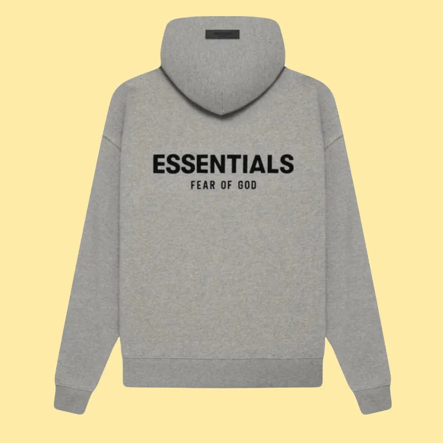 Essentials SS22 Hoodie - Dark Oatmeal