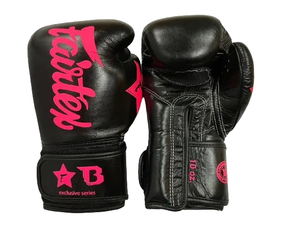 Fairtex Amateur Boxing Gloves BGVB3 Black Pink