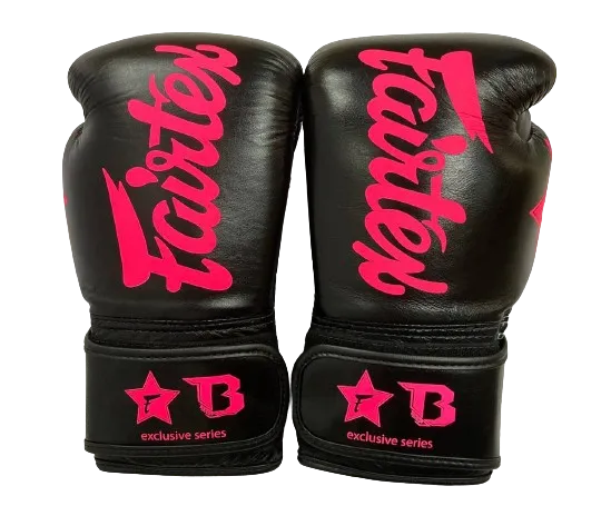 Fairtex Amateur Boxing Gloves BGVB3 Black Pink