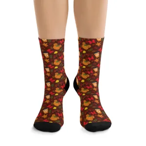 Fall Pumpkins Socks