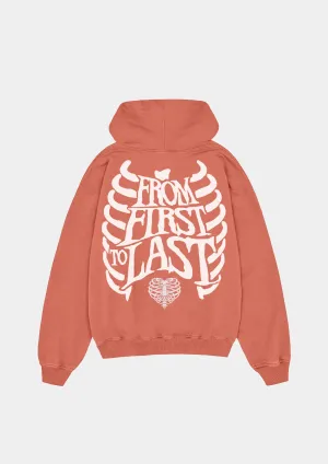 First To Last 480GSM Oversized Hoodie - Tile