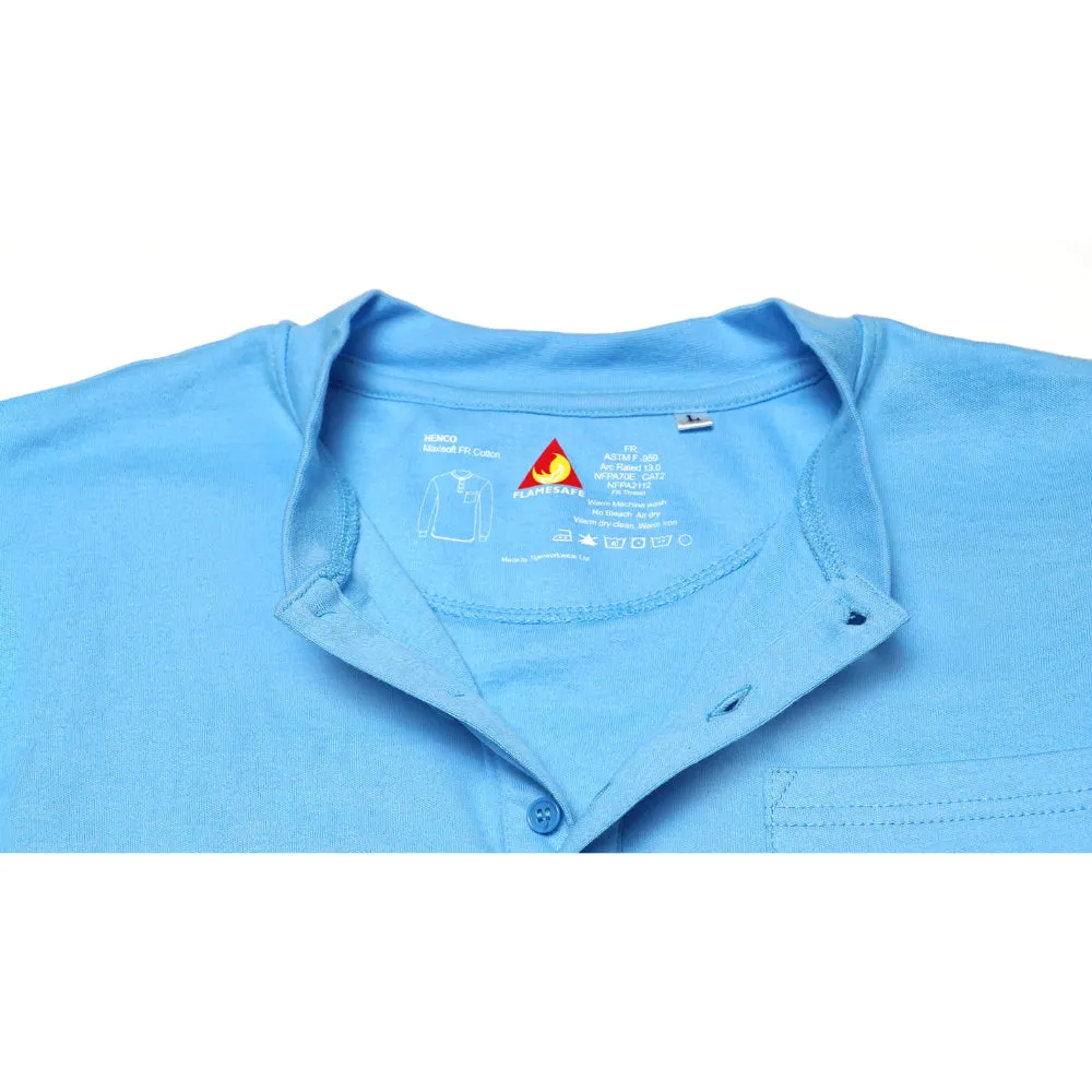 Flamesafe® Workwear FR Henley Cotton Shirt - CAT 2