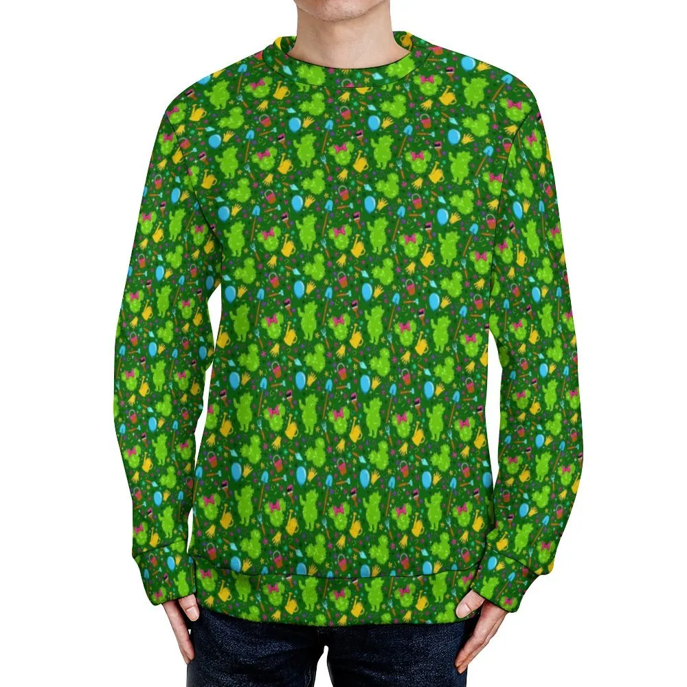 Flower And Garden Unisex Crewneck Sweater