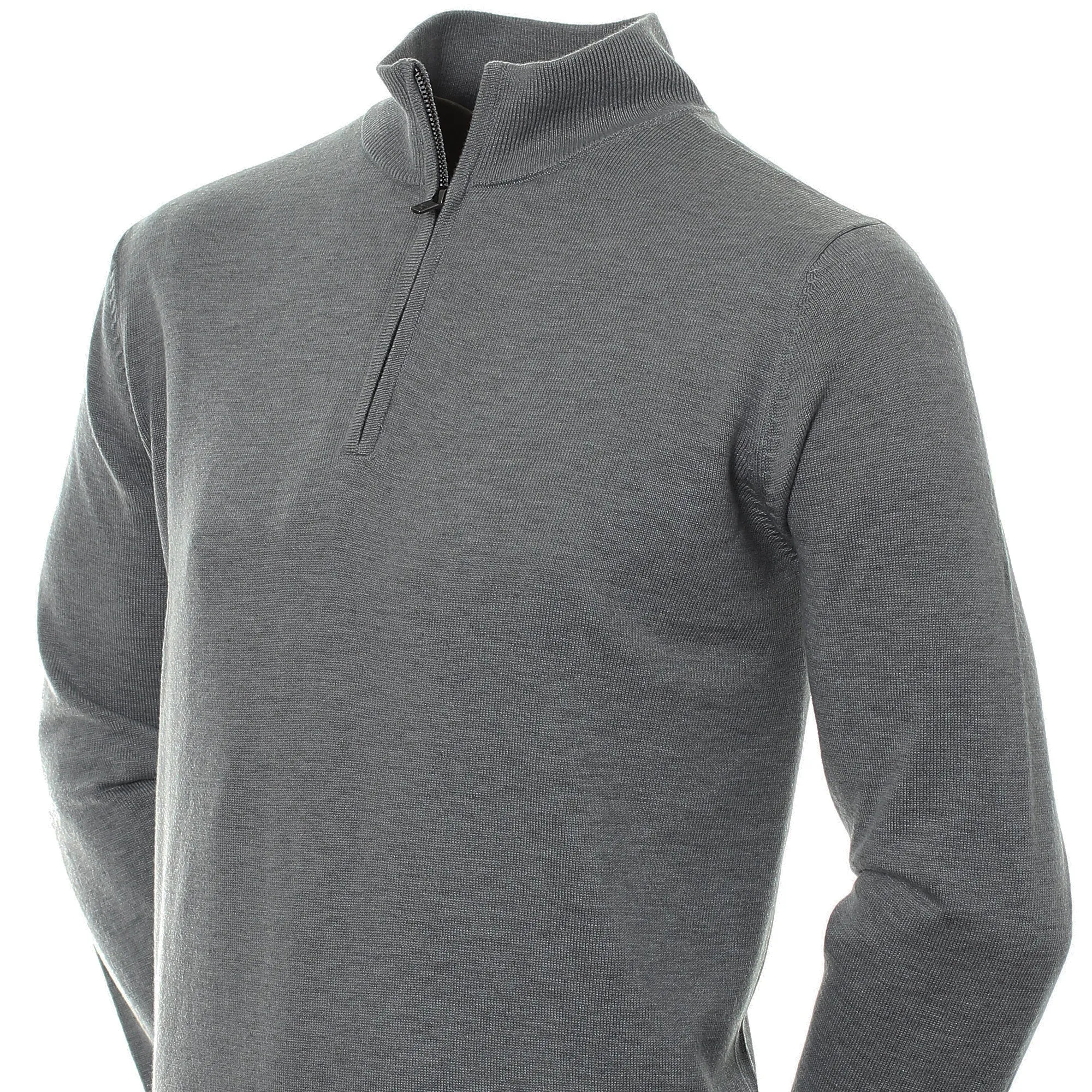 FootJoy Wool Blend Lined 1/2 Zip Sweater