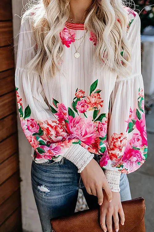 Fresh Favorite Floral Print Top - 2 Colors