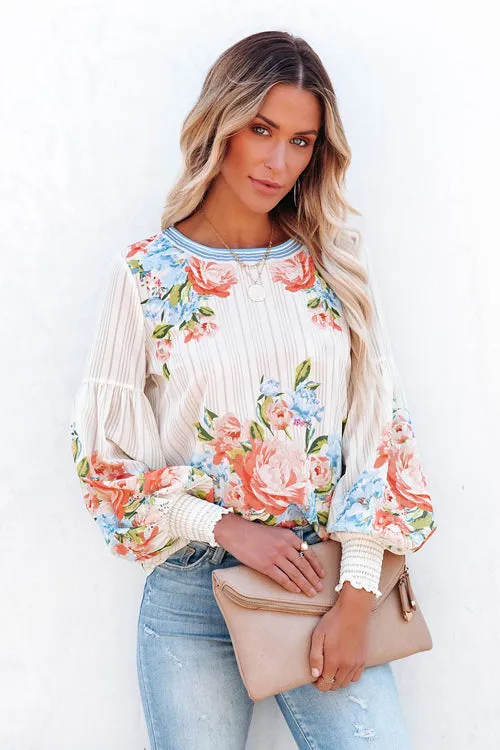 Fresh Favorite Floral Print Top - 2 Colors