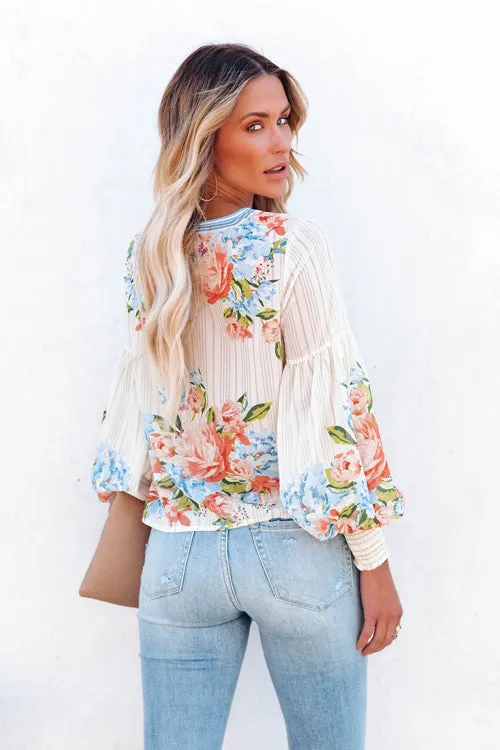 Fresh Favorite Floral Print Top - 2 Colors