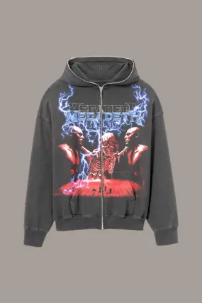 GALVANIZED FULL ZIP HOODIE