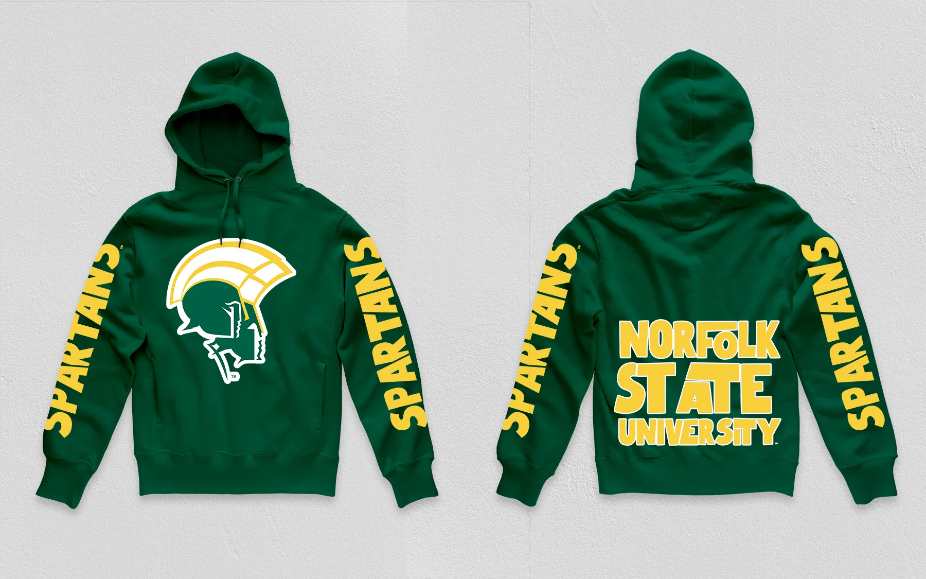 Green Norfolk State Concert Hoodie