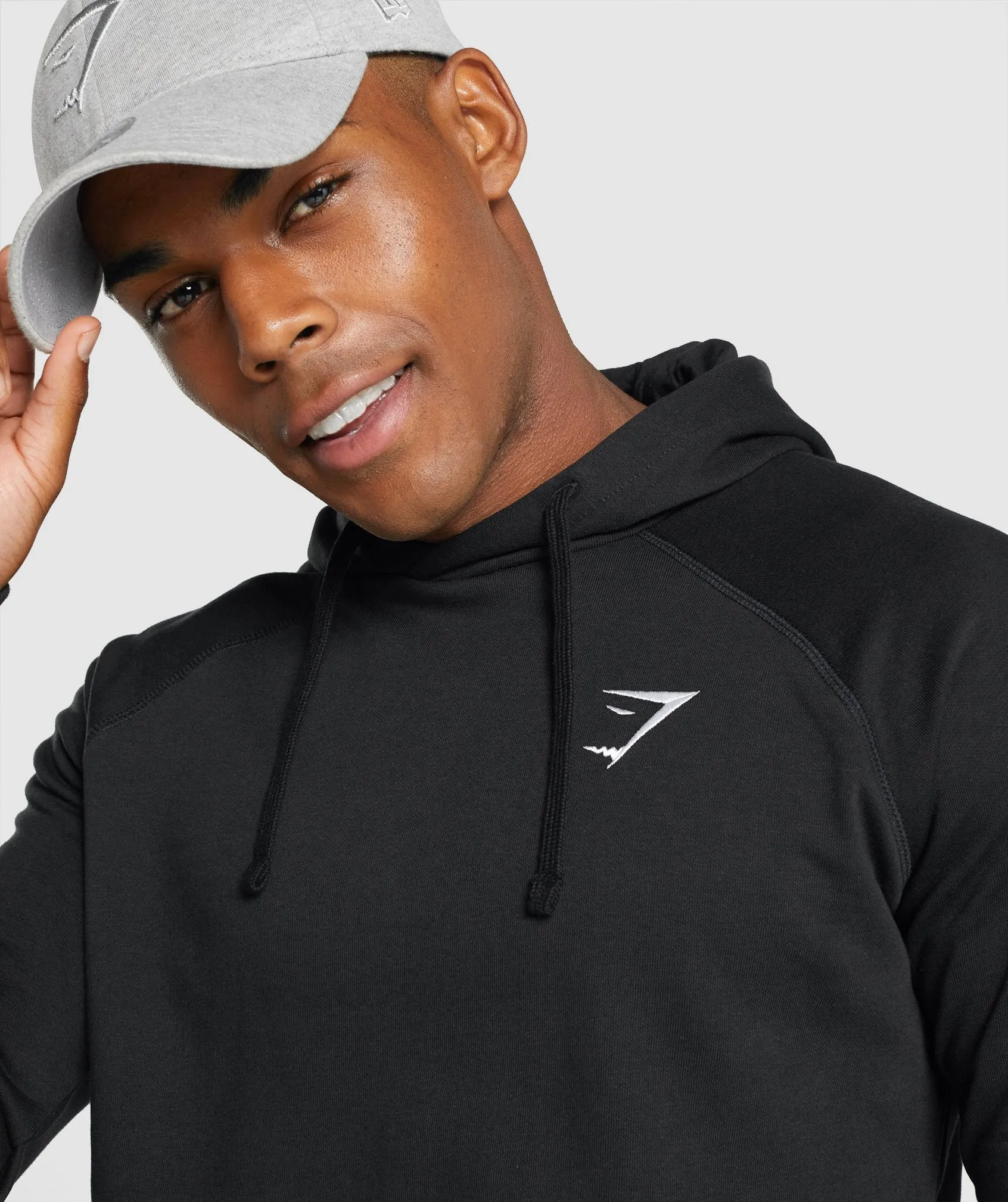 Gymshark Crest Hoodie - Black