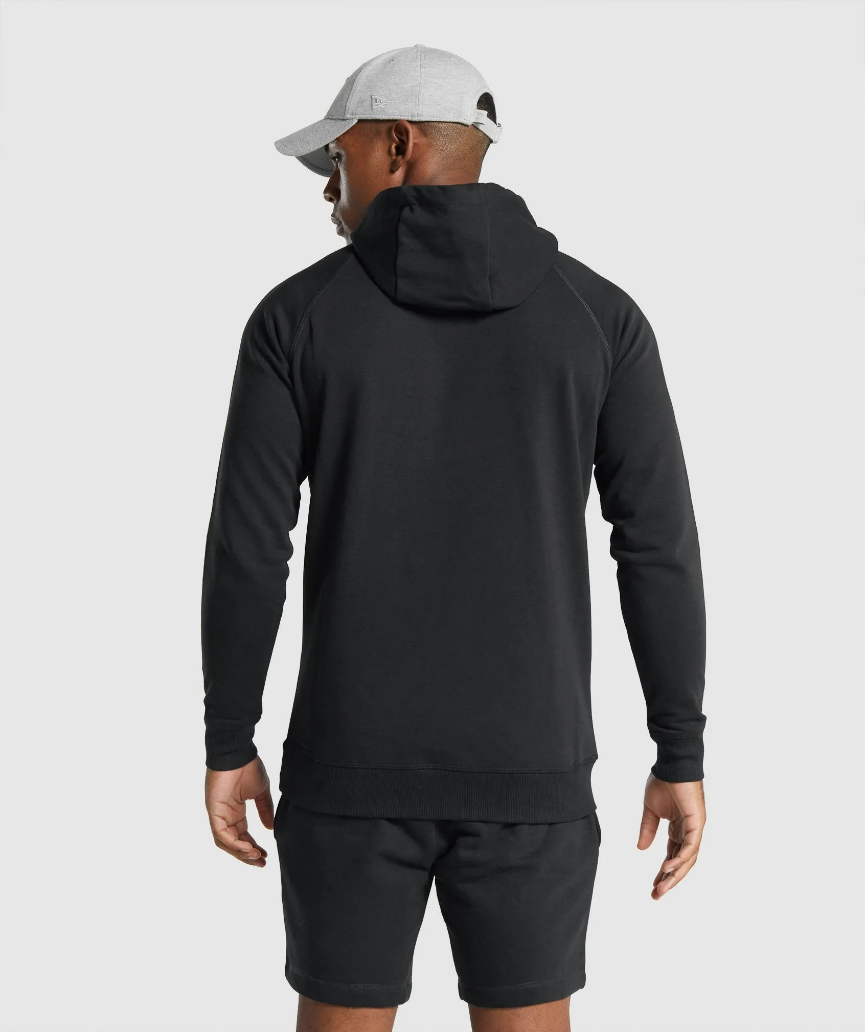 Gymshark Crest Hoodie - Black