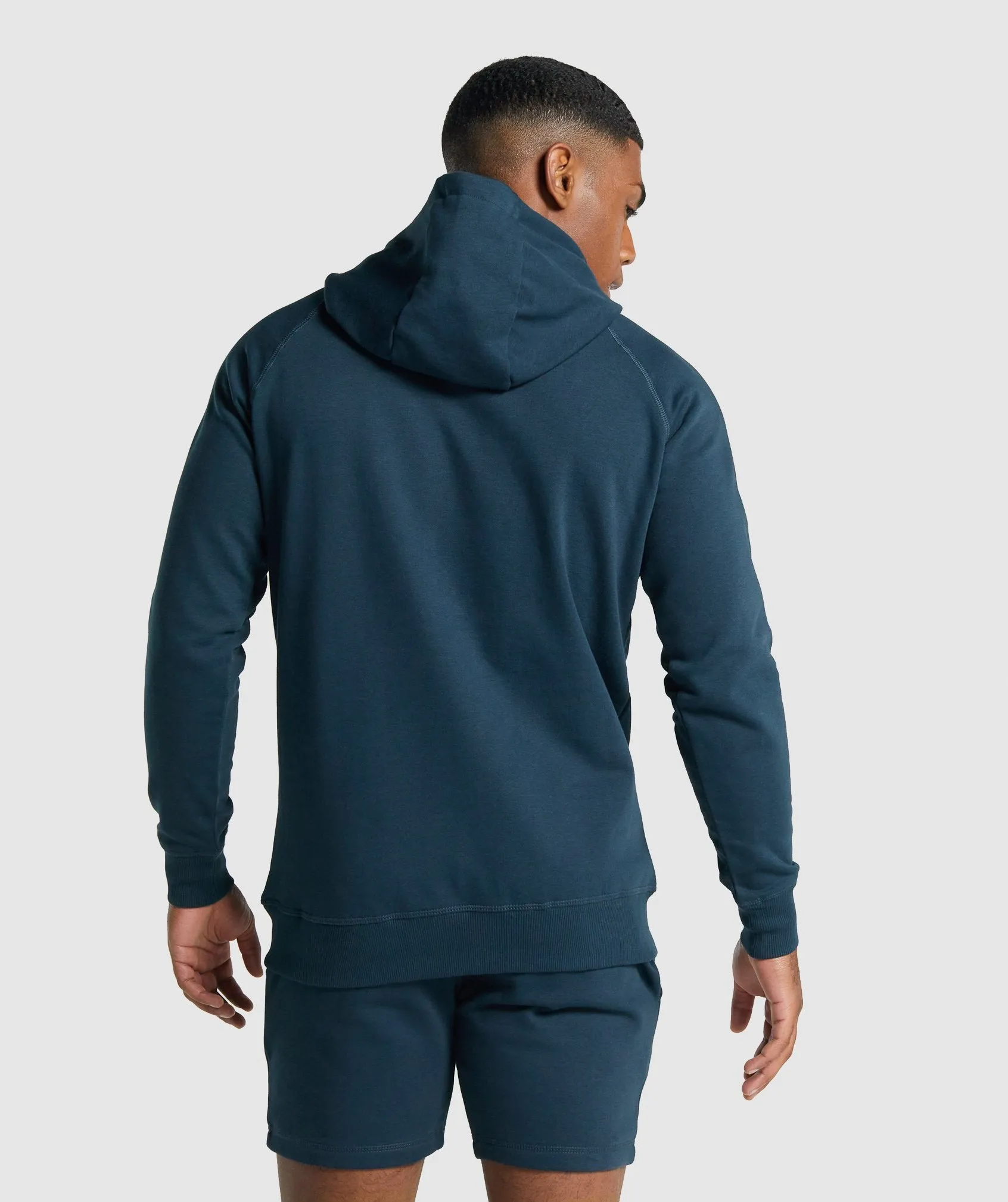 Gymshark Crest Hoodie - Navy