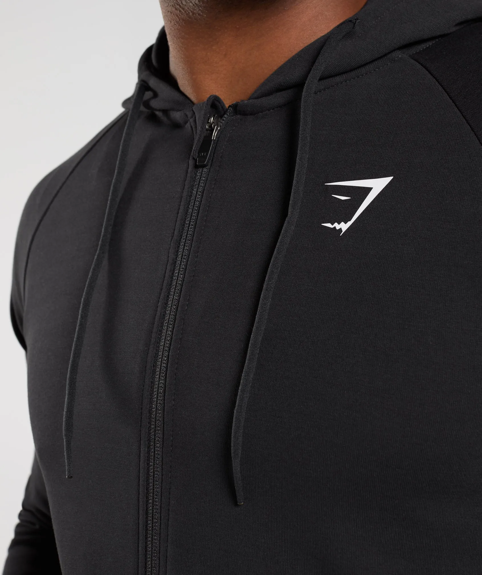 Gymshark React Zip Hoodie - Black