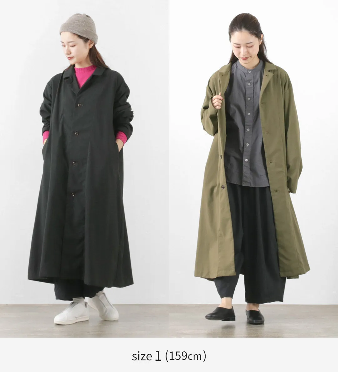 HARVESTY / Overcoat Long coat