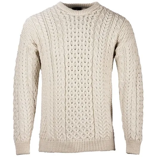 Heavyweight Traditional Aran Sweater