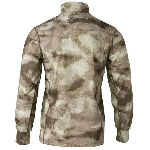 Hell's Canyon Speed Phase 1-4 Zip Top Shirt - ATACS Arid-Urban, Large