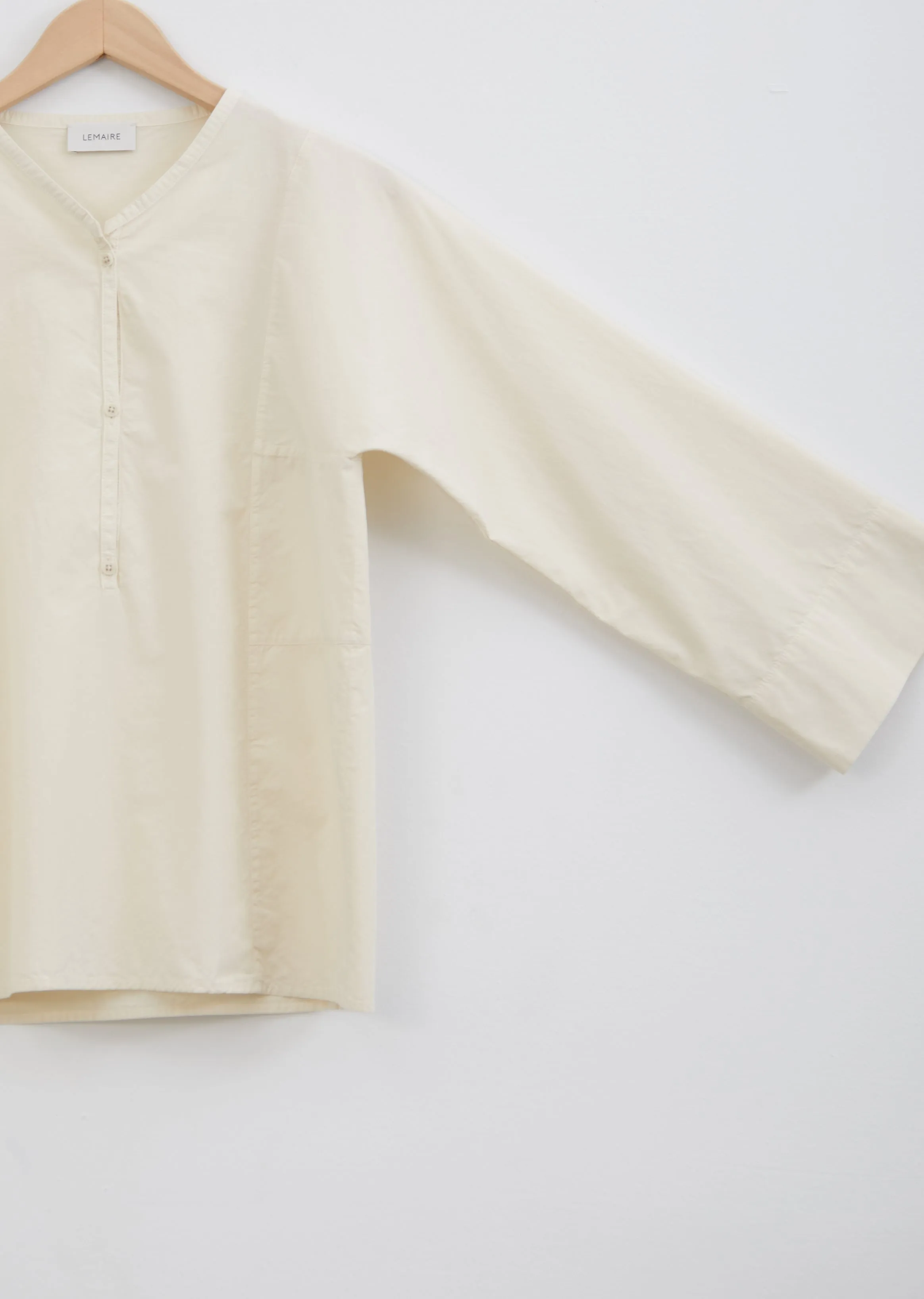 Henley Shirt – Cream