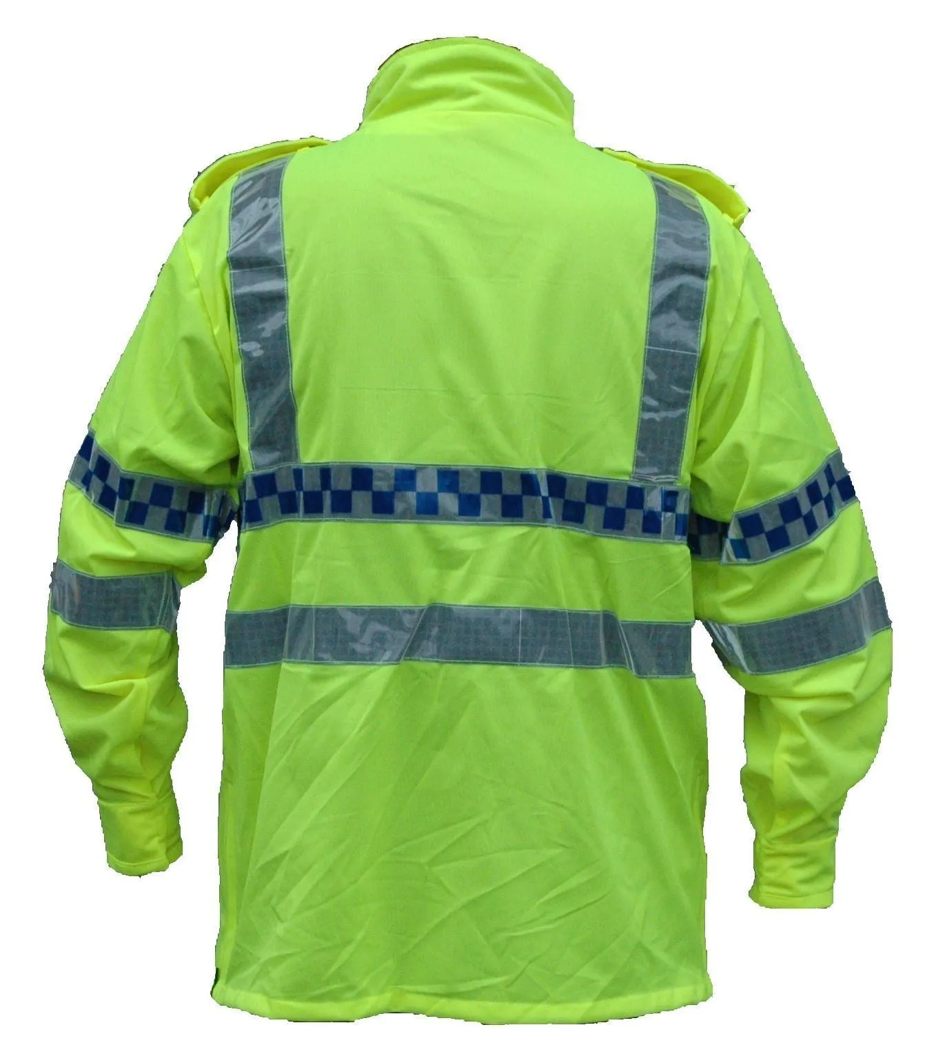 Hi Viz Vis Lightweight Reflective Traffic Overcoat Walking Recovery LW01A