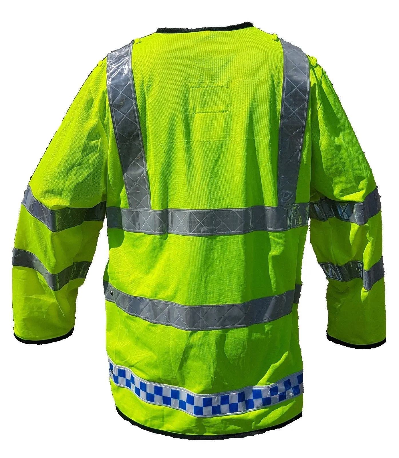 Hi Viz Vis Lightweight Reflective Traffic Overcoat Walking Recovery LW05A