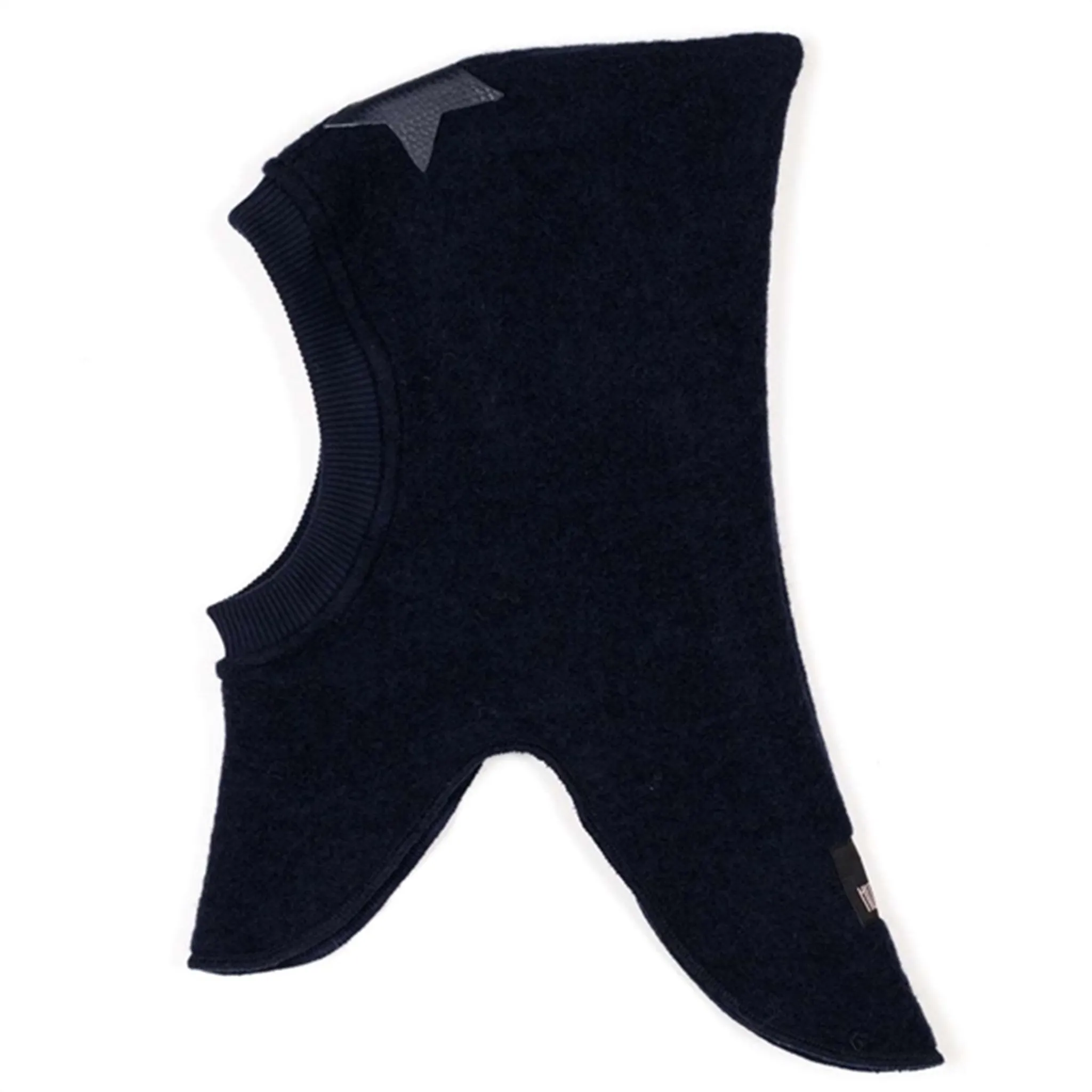 Huttelihut Wool Alf Balaclava Navy/Navy Star