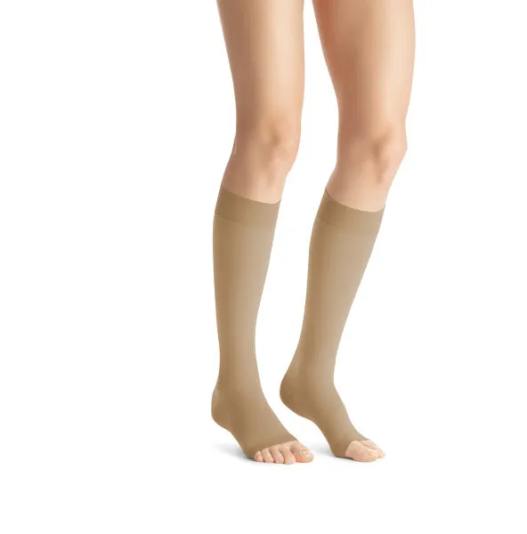 JOBST | Opaque SoftFit Grip Top | Knee High | Open Toe | Women | 15-20mmHg