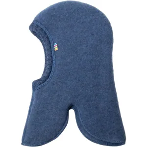 Joha Wool Blue Melange Balaclava