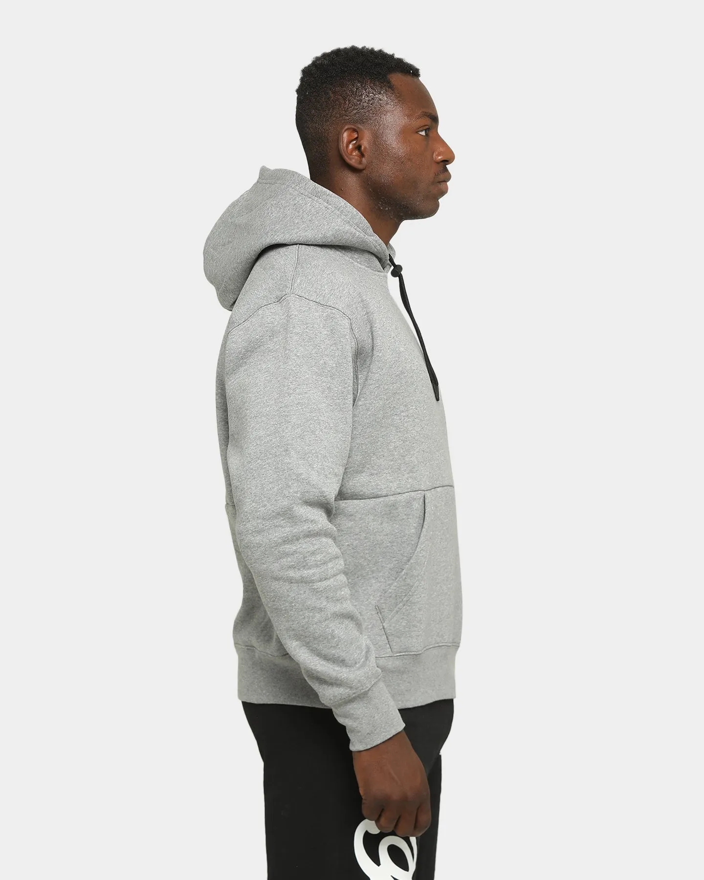 Jordan Men's Jumpman Fleece Pullover Hoodie Carbon Heather/Black