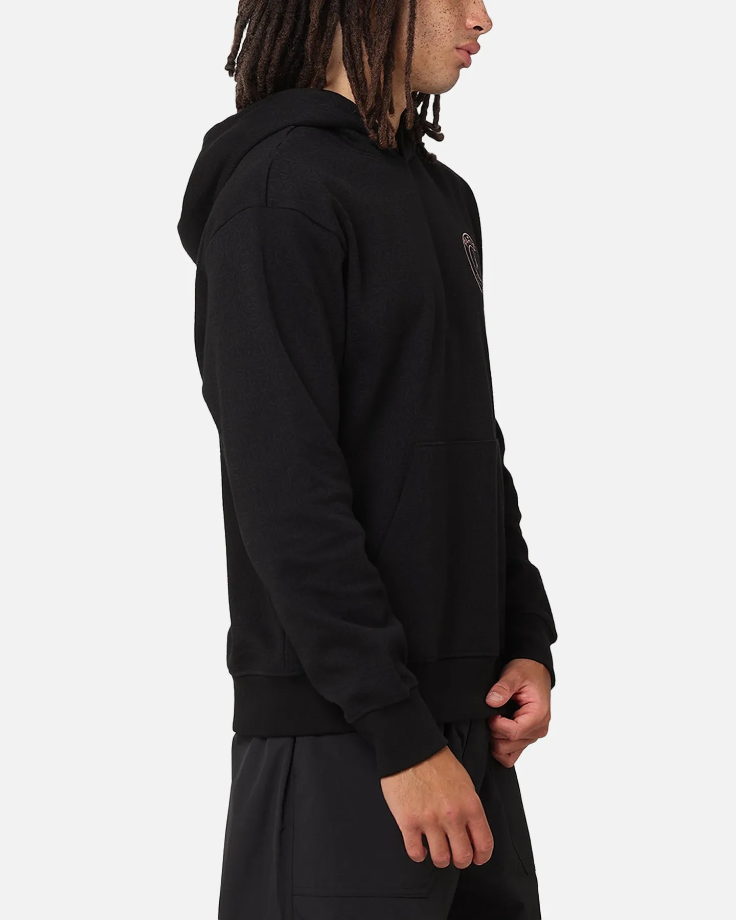 Jordan Paris Saint-Germain Fleece Pullover Hoodie Off Noir/Black