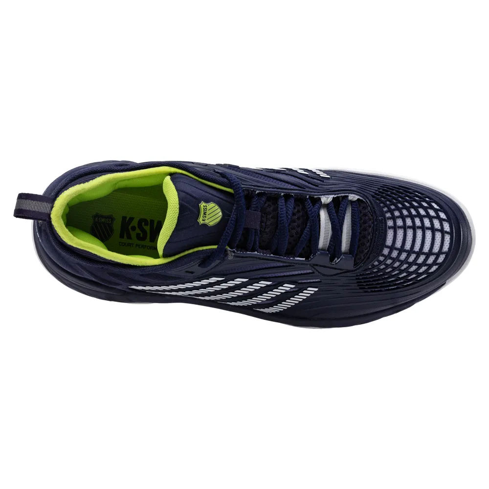 K-Swiss Hypercourt Supreme 2 HB Tennis Shoes (Mens) - Peacoat/White/Lime Green