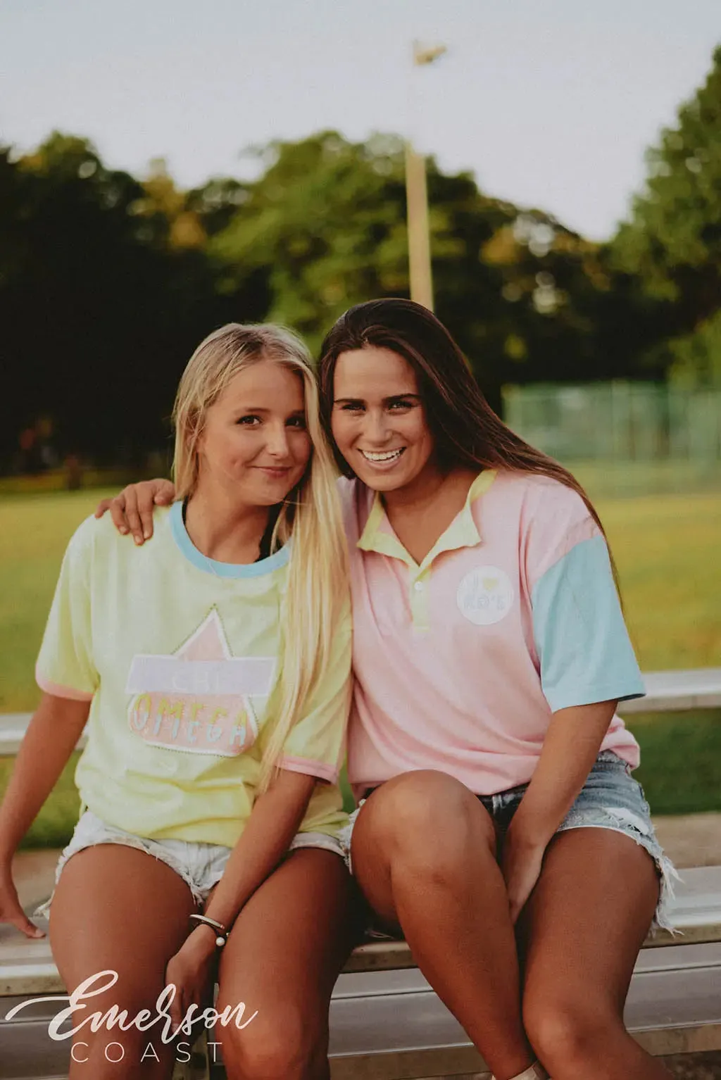 Kappa Delta Pastel Ringer PR Henley