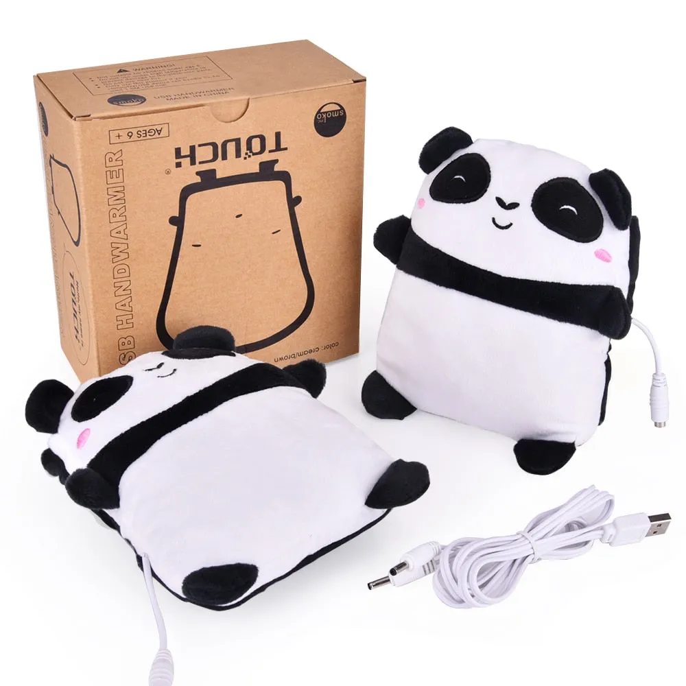 Kawaii Panda USB Hand Warmer Gloves