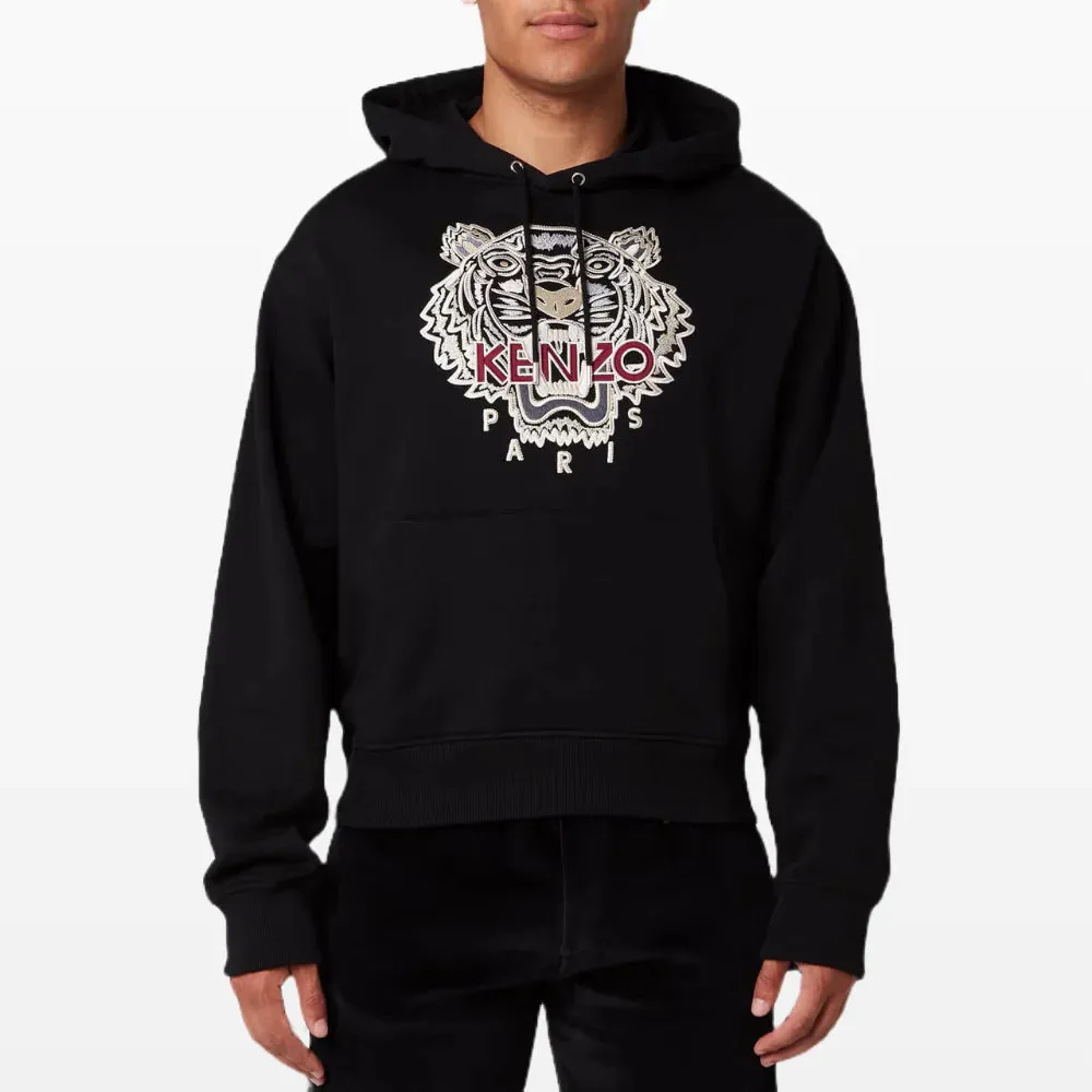 Kenzo Tiger Hoodie - Black/Gold/Red