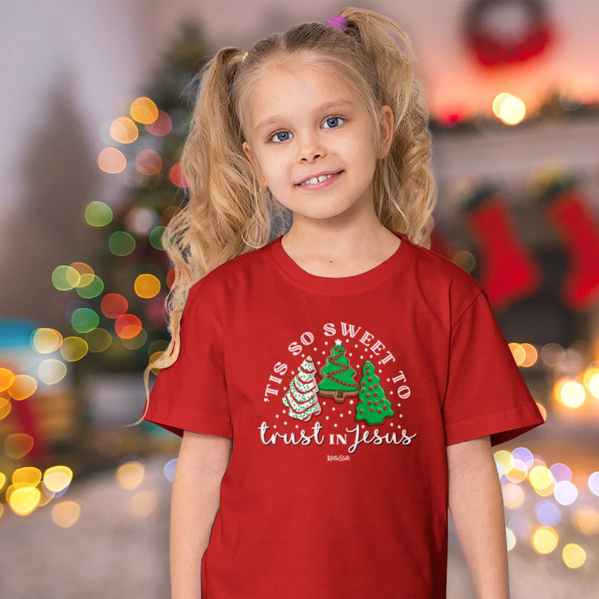 Kerusso Kids Christmas T-Shirt Tis So Sweet