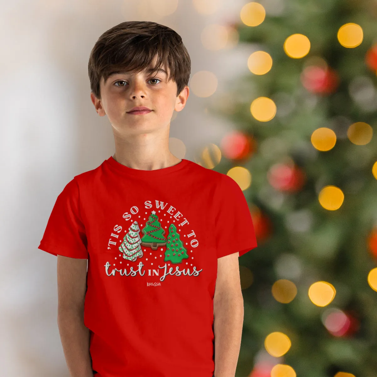 Kerusso Kids Christmas T-Shirt Tis So Sweet