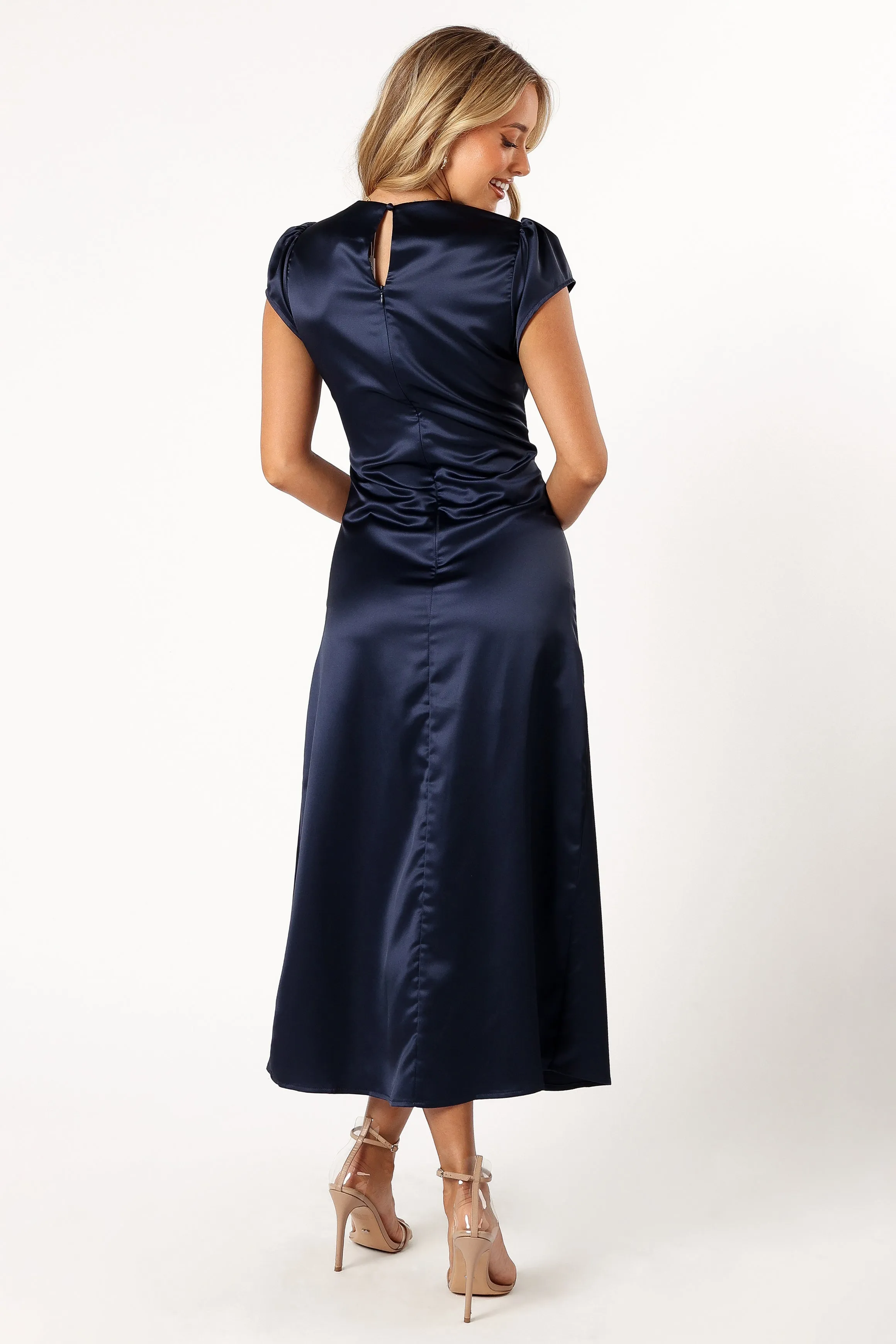 Lisbeth Midi Dress - Navy