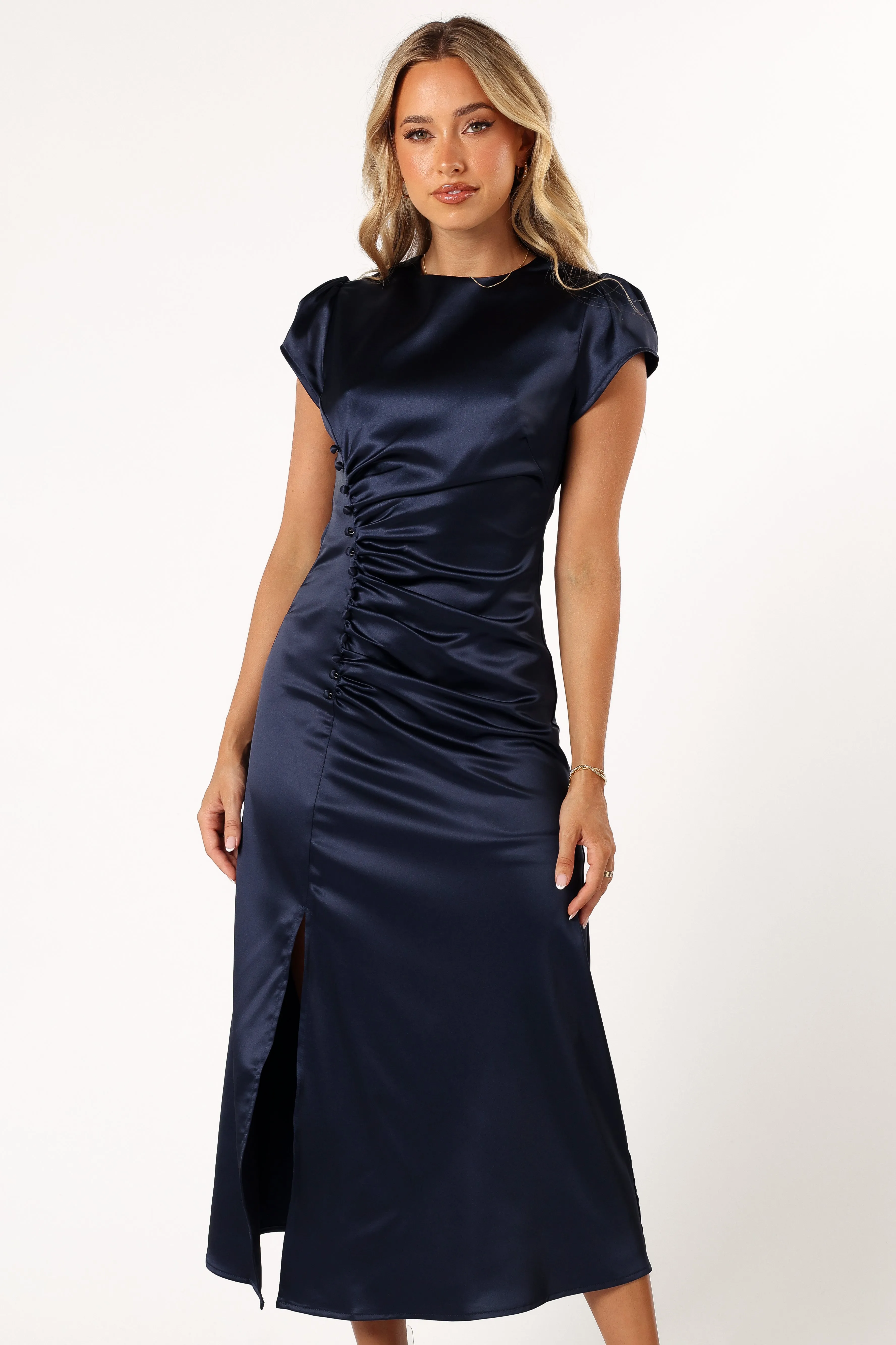 Lisbeth Midi Dress - Navy