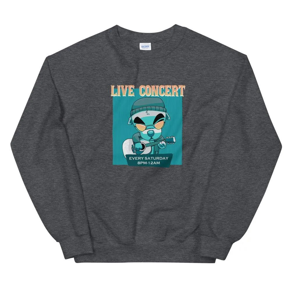 Live Concert | Unisex Sweatshirt | Animal Crossing