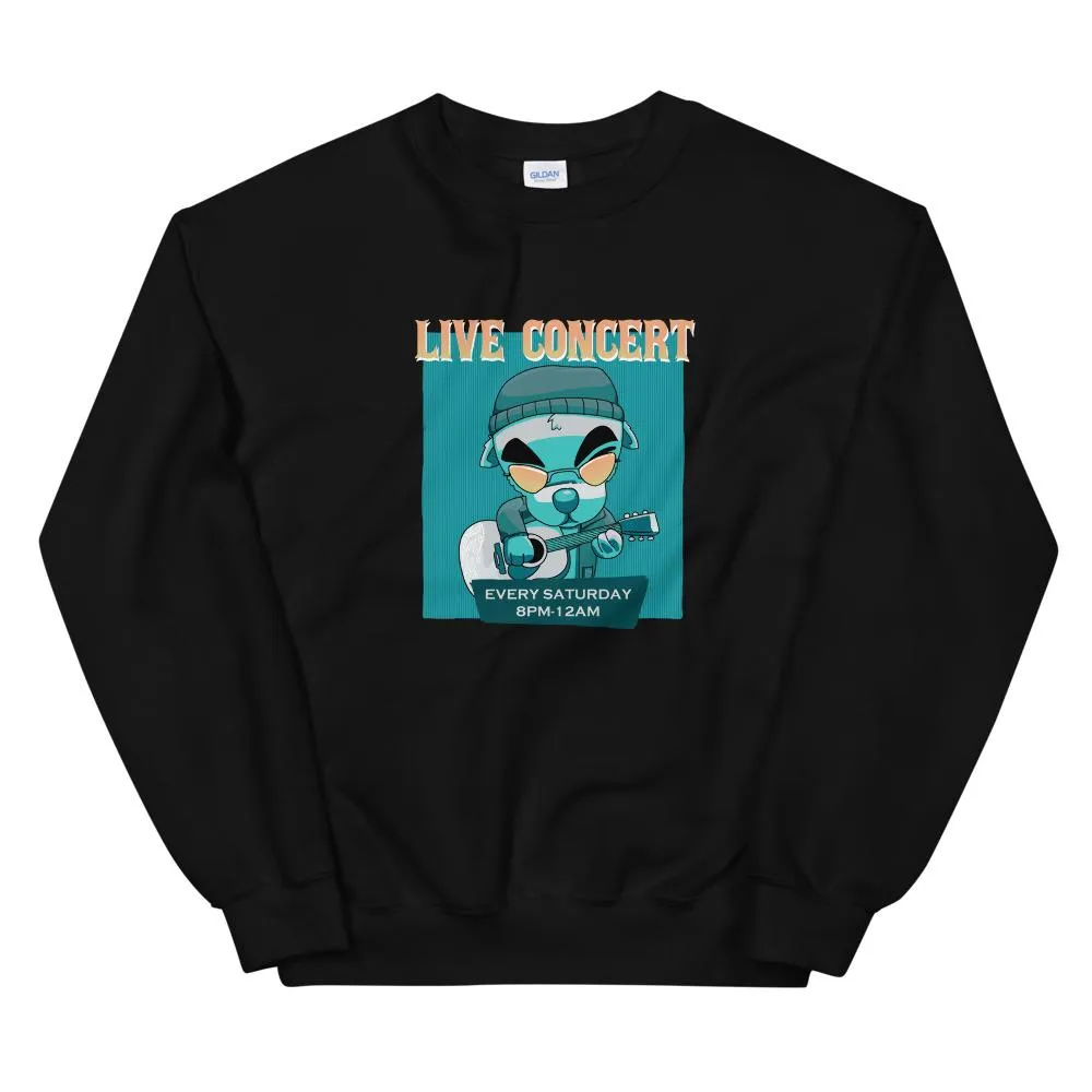 Live Concert | Unisex Sweatshirt | Animal Crossing