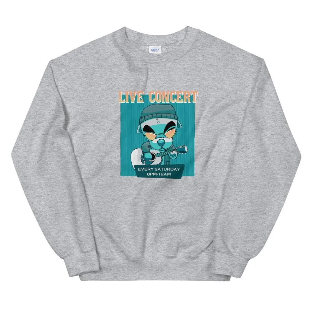 Live Concert | Unisex Sweatshirt | Animal Crossing