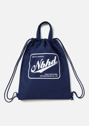 LOGO DRAWSTRING TOTE BAG