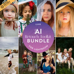 Luxe AI Retouch Toolkit Lightroom BUNDLE (5 Collections) – Desktop