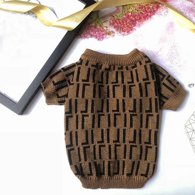 Luxury Dog Sweater for Small Dogs