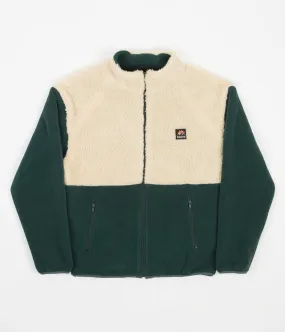 Magenta MTN Sherpa Jacket - Beige / Green