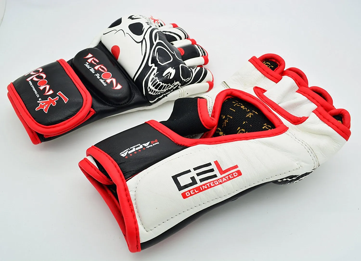 MAR-417 IPPON Striking Gloves "Skull" Design